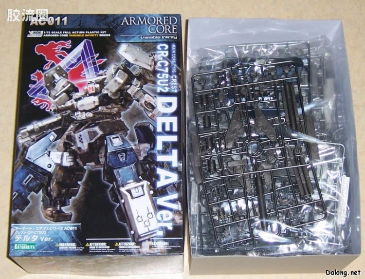 寿屋装甲核心 AC版 AC-O11 Crest CR-C75U2 Delta版 - 图片
